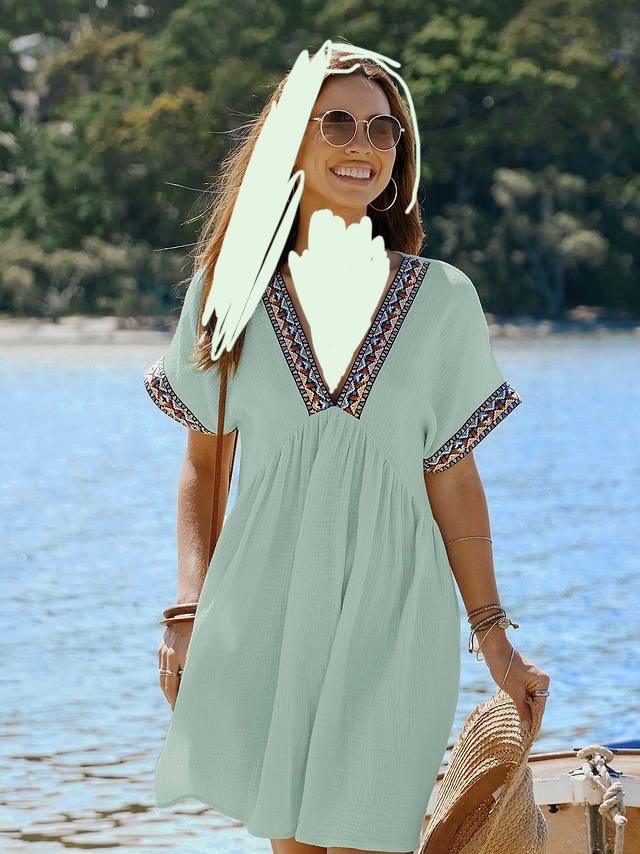 پیراهن زنانه برند کاپشی سایز M