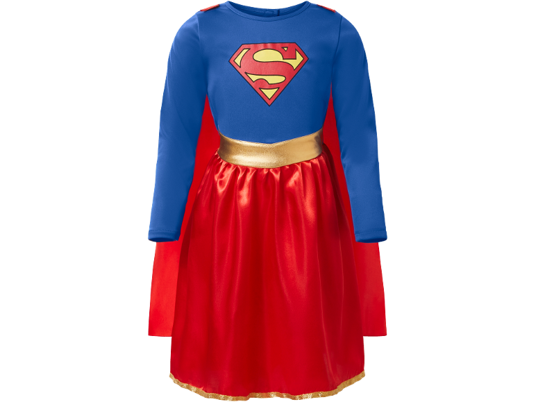 لباس دخترانه هالووین Supergirl سایز ۶-۸ سال قد ۱۲۲-۱۲۸ سانت