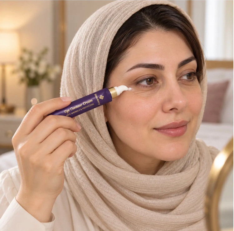 کرم دور چشم بلک بری