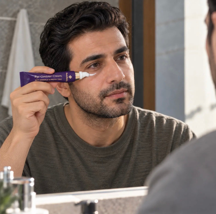 کرم دور چشم بلک بری